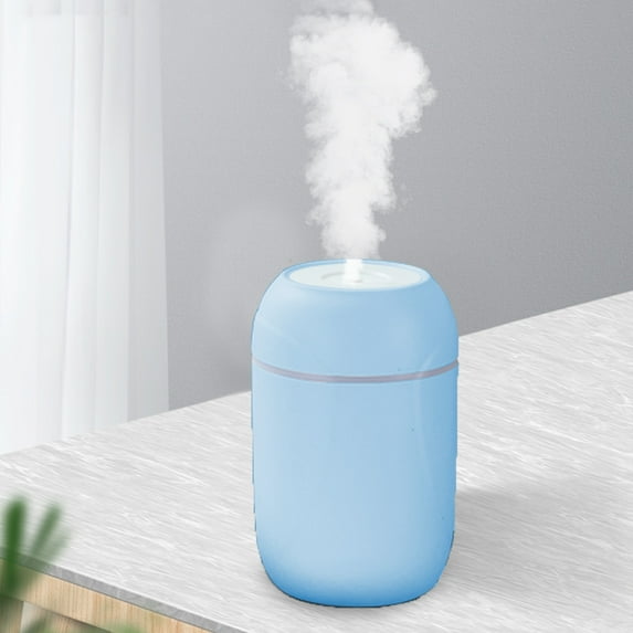 AZXY Small Humidifier for Plants,Cool Mist Humidifiers for Home,Evaporative Humidifiers for Large Room Home Quiet with Light,Air Humidifier for Bedroom Car Under $20