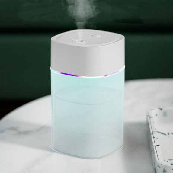 AZXY Small Humidifier for Bedroom,Cool Mist Humidifiers,Evaporative Humidifiers for Large Room Home Quiet,Portable Air Humidifier for Car with Night