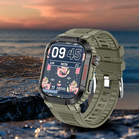 AZXY Smart Watch,Fitness Smart Watches,Bluetooth Smart Watch,Cheap Sports Touchscreen Smartwatch for Men Women Android Clearance,Waterproof Fitness Trackers,Green