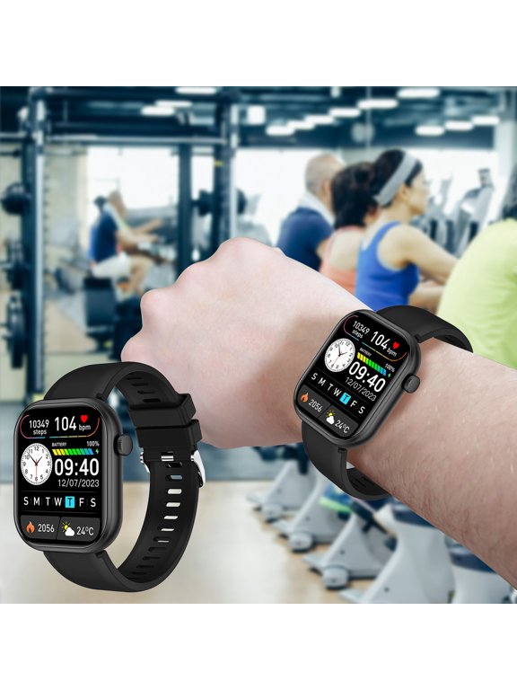Smart Watch,Health Smart Watches,Bluetooth Smart Watch,Cheap Sports Touchscreen Smartwatch for Women Men Android with Talk Call Music,Waterproof Fitness Trackers
