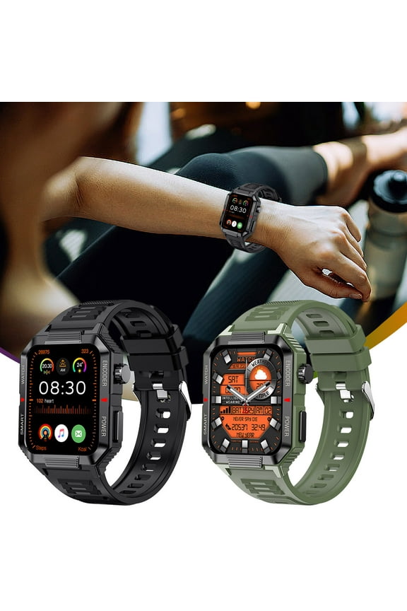 Smart Watch,Smartwatch,Fitness Smart Watches,Smart Watches for Men,Waterproof Cheap Bluetooth Smart Watch for Women Android Clearance,Green