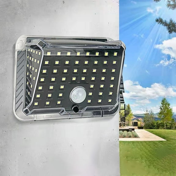 AZXY Solar Lights Outdoor Waterproof,Solar Security Lights,Solar Motion Lights Wall,Led Outdoor Wall Lighting for Garden