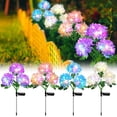 thumbnail image 1 of AZXY Solar Lights for Outside,Solar Landscape Lights Outdoor Waterproof,Solar Pathway Lights Clearance,Solar Lights for Walkway Path Garden,Hydrangea Flowers Decorative Solar Light, 1 of 7