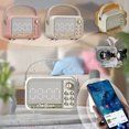 thumbnail image 1 of AZXY Speaker Bluetooth,Portable Speakers Bluetooth Wireless,Outdoor Speakers Long Lasting for Shower Home Travel Outside,Speaker with Subwoofer Clock, 1 of 8