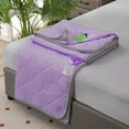 thumbnail image 1 of AZXY Summer Quilt,Cooling Comforter,Soft Breathable Cotton Lightweight Quilt,Cooling Blankets for Beds,100x150cm,Purple, 1 of 6