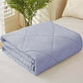 thumbnail image 1 of AZXY Summer Quilt,Cooling Comforter for Hot Sleepers,Reversible Stain Protection Quilts,Washable Cotton Lightweight Quilt,100x150cm,Gray, 1 of 8