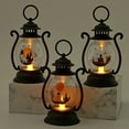 thumbnail image 1 of AZXY Vintage Halloween LED Lantern, Halloween Decor, Halloween Lights, Halloween Decorations, Halloween Decorations Indoor, Halloween Party Decor, Witch Haunted House Print Tabletop Hanging Ornament, 1 of 8