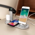 thumbnail image 1 of AZXY Wireless Charger,Charging Stations,Wireless Charging Station,Charging Stations for Multiple Devices at Once,Desktop Magnetic Fast Charger Compatible for Watch Phone Apple Android, 1 of 8