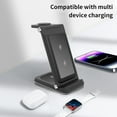 thumbnail image 1 of AZXY Wireless Charging Station,Charging Station for Multiple Devices,Wireless Charger,Desk Magnetic Fast 3 in 1 Charger Compatible for Smart Watch Phone Apple Android Iphone Samsung Devices, 1 of 6