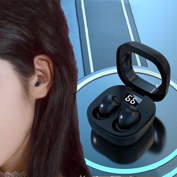 AZXY Wireless Earbuds Bluetooth On Clearance,Ear Buds Noise Cancelling Blutooth,In Ear Headphones,Long Battery Life Small True Wireless Earbuds for Sleeping Sports