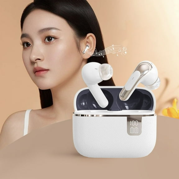 AZXY Wireless Earbuds Bluetooth on Clearance,Ear Buds Noise Cancelling Blutooth,In Ear Headphones with Mic,Warterproof Long Battery Life True Wireless Earbuds for Travel Sports,Back To School Gifts
