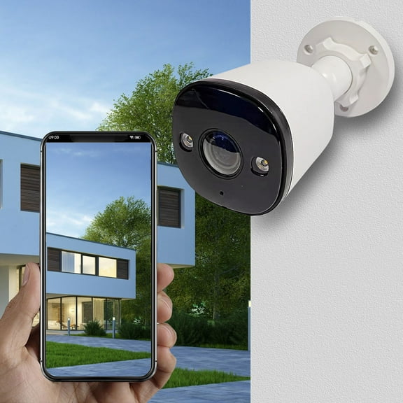 AZXY Wireless Security Camera,Security Cameras,Indoor/Outdoor Smart Pet Monitors for Home,1080p Hd Wifi 360 Smart Surveillance Camera Waterproof