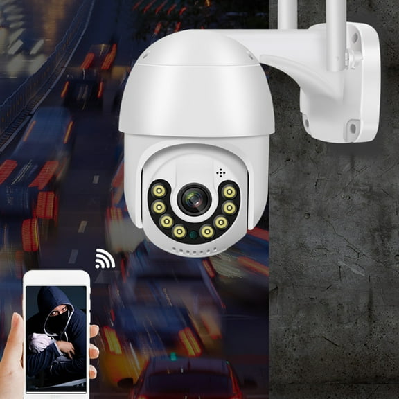 AZXY Wireless Security Camera,Surveillance Cameras Wireless Outdoor,Outdoor Security Camera with Monitor,Wifi 360 Smart Camera Waterproof