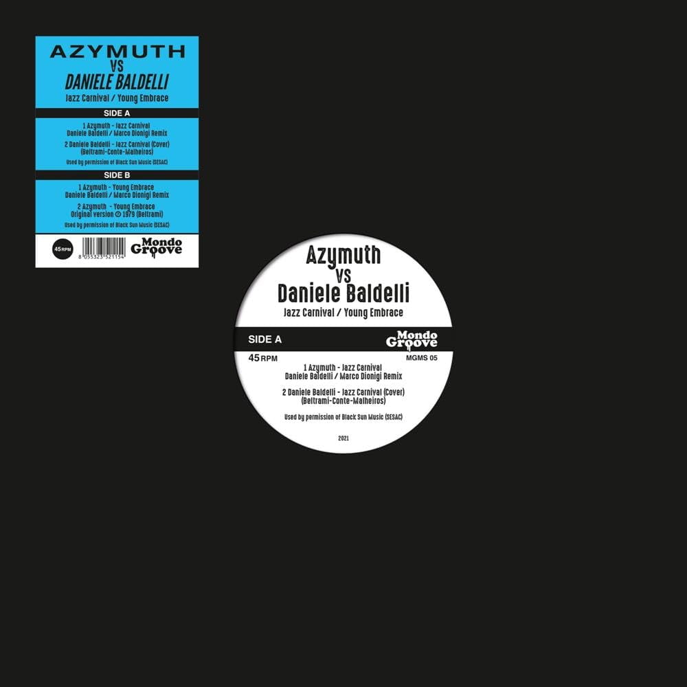 AZYMUTH Jazz Carnival (Original Full Length Unedited Mix) Records & LPs ...