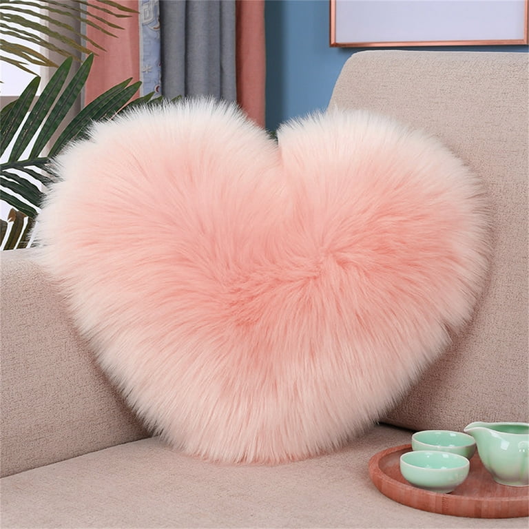 AZZAKVG Bedroom Decor Long Pillow Decorate Throw Pillows For Girls With Fluffy Hearts And Soft Rainbow Pillows. Children S Bedroom Plush Pillow Princess Room Fun Tent Pillow Walmart