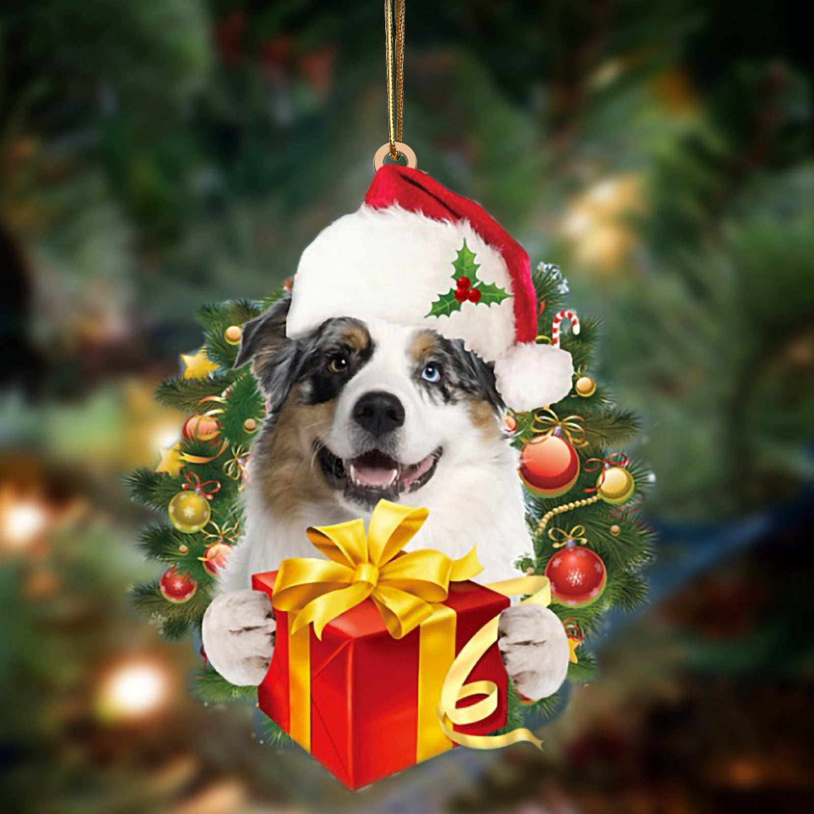  Christmas Tree Decorations Ornaments Dog Xmas Tree