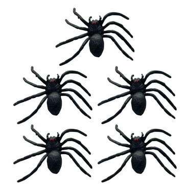 Spider Web with Spiders Halloween Decor, 2.11 oz - Walmart.com