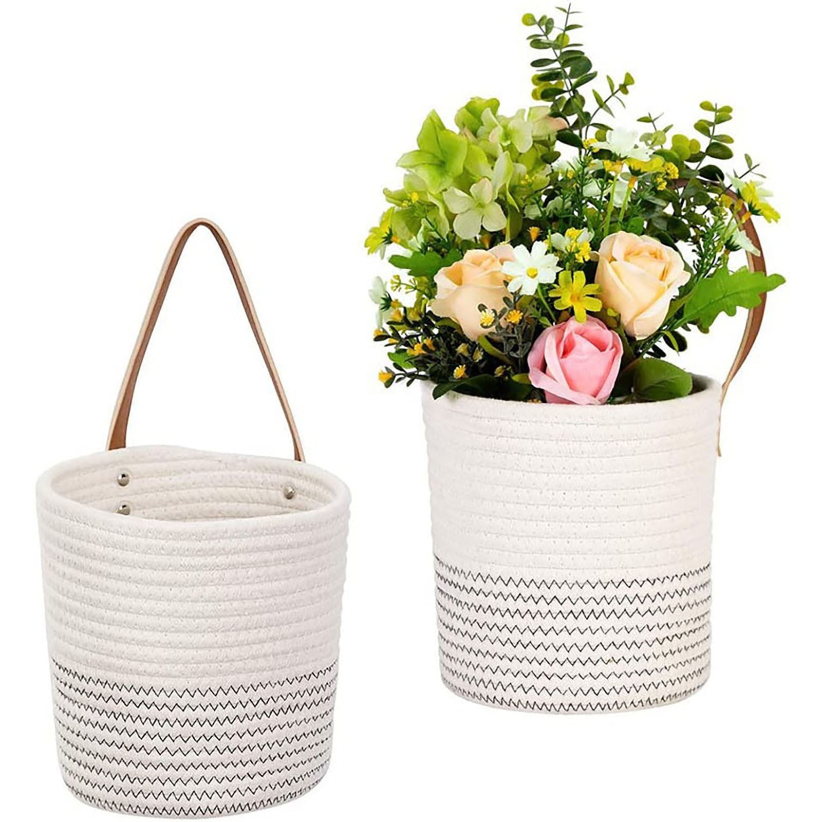 AZZAKVG Decoration Wall Decor Room Storage Mounted Hanging Baskets