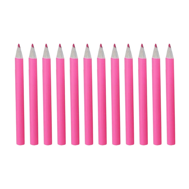 AZZAKVG Stationery Supplies Quality Large Pencils Artists Drawing Kids Adults Colored Pencils for Kids Ages 8-12 Kids Crafts, Pink
