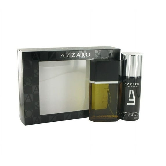 AZZARO NIGHT TIME pour homme 3.4 oz EDT Spray Mens Cologne + 5.0 deodorant NIB