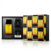 AZZARO POUR HOMME 3.4 oz EDT cologne spray+ 2.6 aftershave+ 2.6 shampoo Set NIB