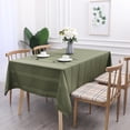 thumbnail image 1 of AZZCIA Rectangle Oblong Tablecloth for Kitchen Dinning Room Waterproof Dustproof Tablecloth, 60"x84", (6 Seats, Sage Green), 1 of 6