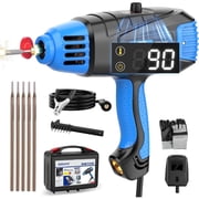 AZZUNO 110V Portable Electric Welding Machine, Handheld ARC Welder with IGBT Inverter, Stick Welder Gun