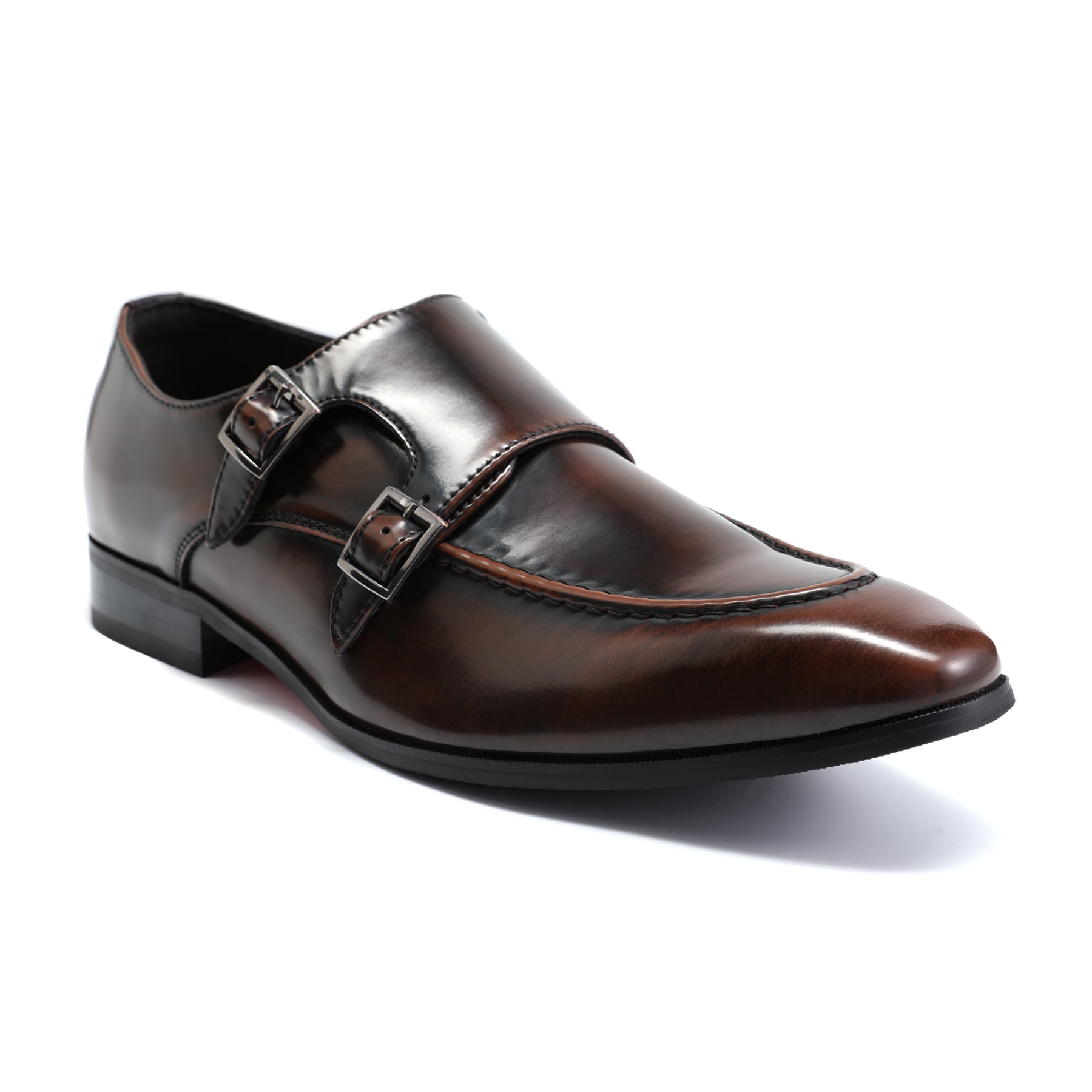 brown slip resistant dress shoes AZoiNM Men's Business Leather Office Wood Rubber Sole Aritzia | Dresses | PTJDX Color:Navy and Denim or restaurant employees