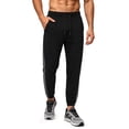 thumbnail image 1 of AZoiNM Men's Loose Fit Joggers Colorblock Ankle Cuff Drawstring Nylon Spandex Outdoor Casual Pants, 1 of 8