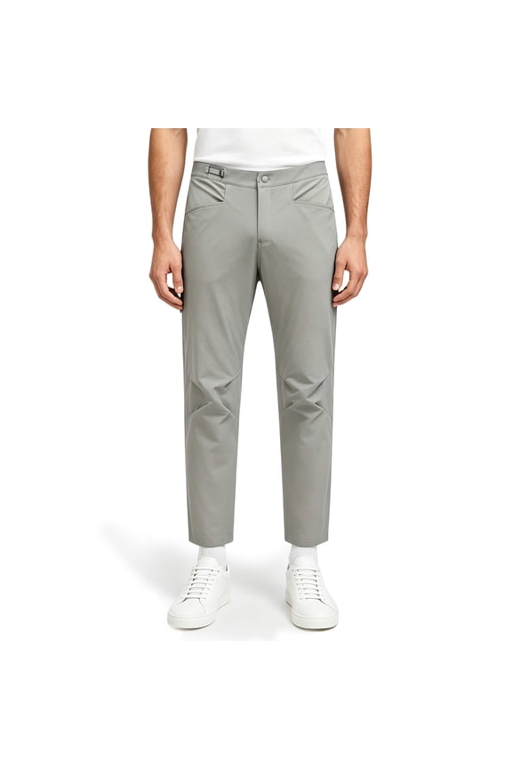 Men's Quick Dry Straight Leg Pants Nylon Spandex Outdoor Joggers with Pockets for Running Hiking