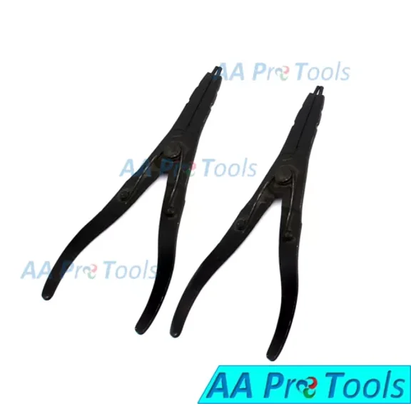 Aa Pro: Set Of 2 Ring Opening Pliers Black 7" Body Piercing Instruments