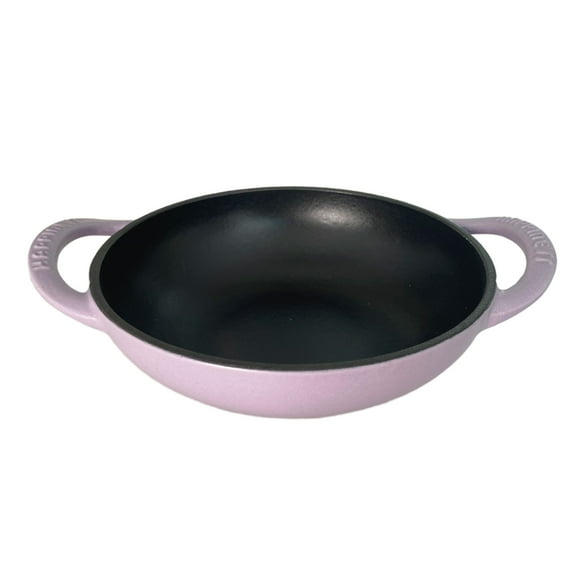 Aa2Zee 7.5" Premium Enameled Cast Iron Mini Wok Purple - ENEW0207RED