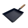 thumbnail image 1 of Aa2Zee 7" Pre-seasoned Premium Cast Iron Tamagoyaki / Japanese Omelette Pan - CIPBP0107BLK, 1 of 8