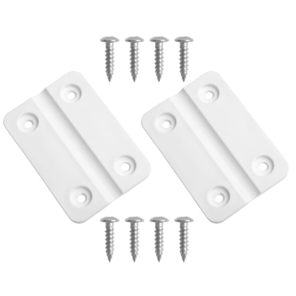 Aa2set Plastic Hinges With 8pcs StainlessScrewsReplacement Hinges Accessories For Igloo Coolers Maintenance Tools