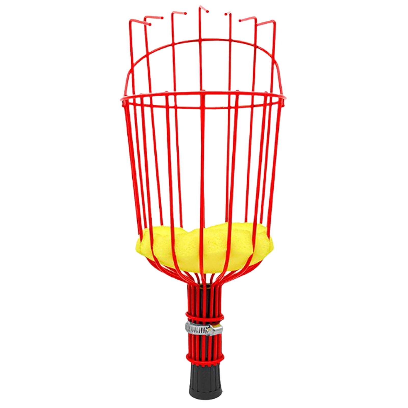 AaSFJEG 1.6m Long House Garden Fruit Pick Stainless Steel Aerial Fruit Picking Tool Fruit