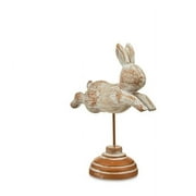 AaSFJEG Car Ornaments wooden easter bunny spinning ornament unpainted diy craft kit unique easter décor for home classroom & party fun family project