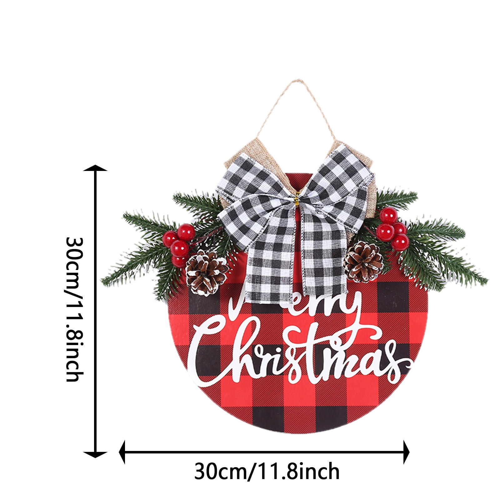 AaSFJEG Christmas Wooden Door Hanging Hanging Fashionhanging Hanging