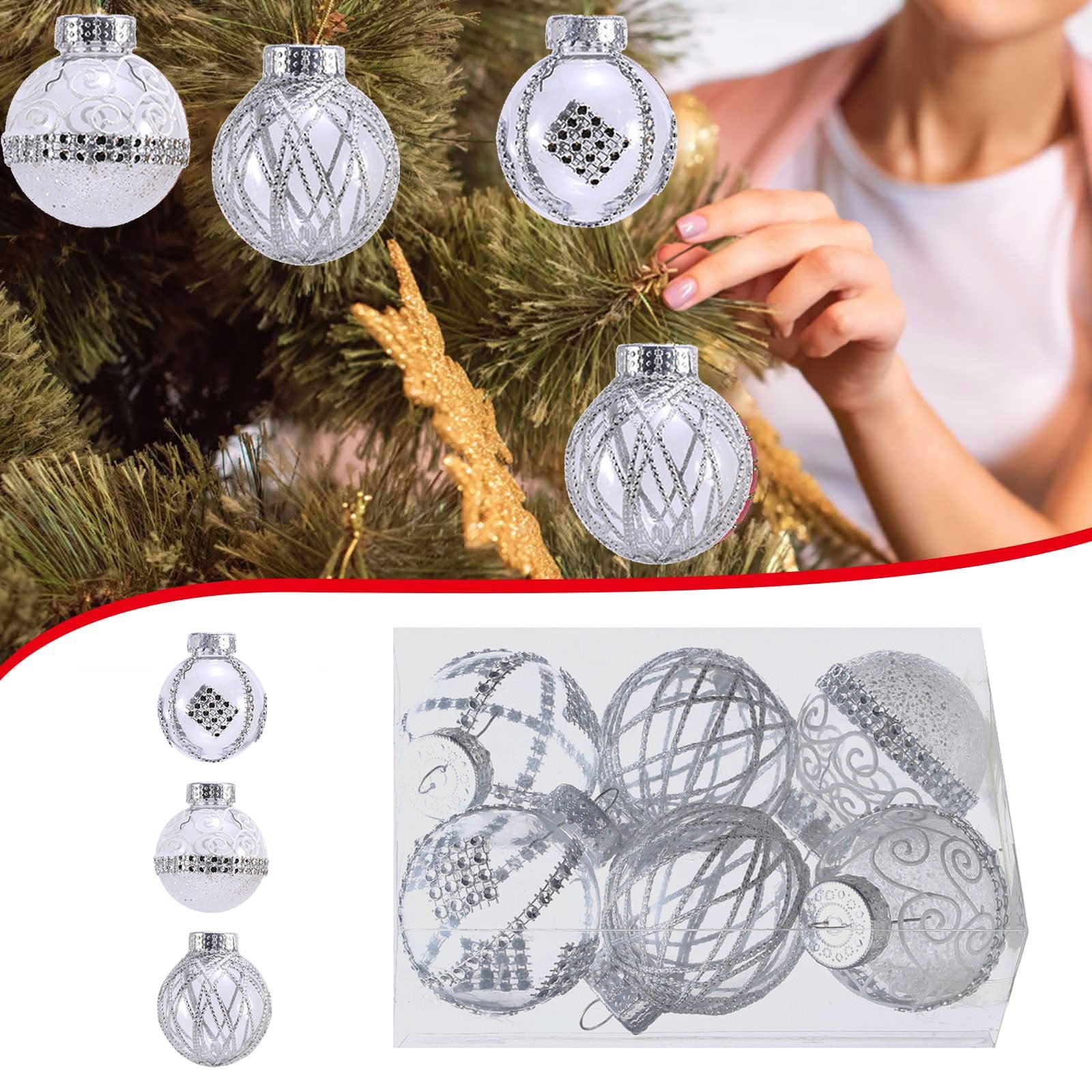AaSFJEG Decor 2025 Home Christmas Tree Decoration Christmas Decoration Exquisite Hanging