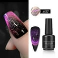 AaSFJEG Fashion Nail Reflective Broken Diamond Cat Eye Glue Cat Eye