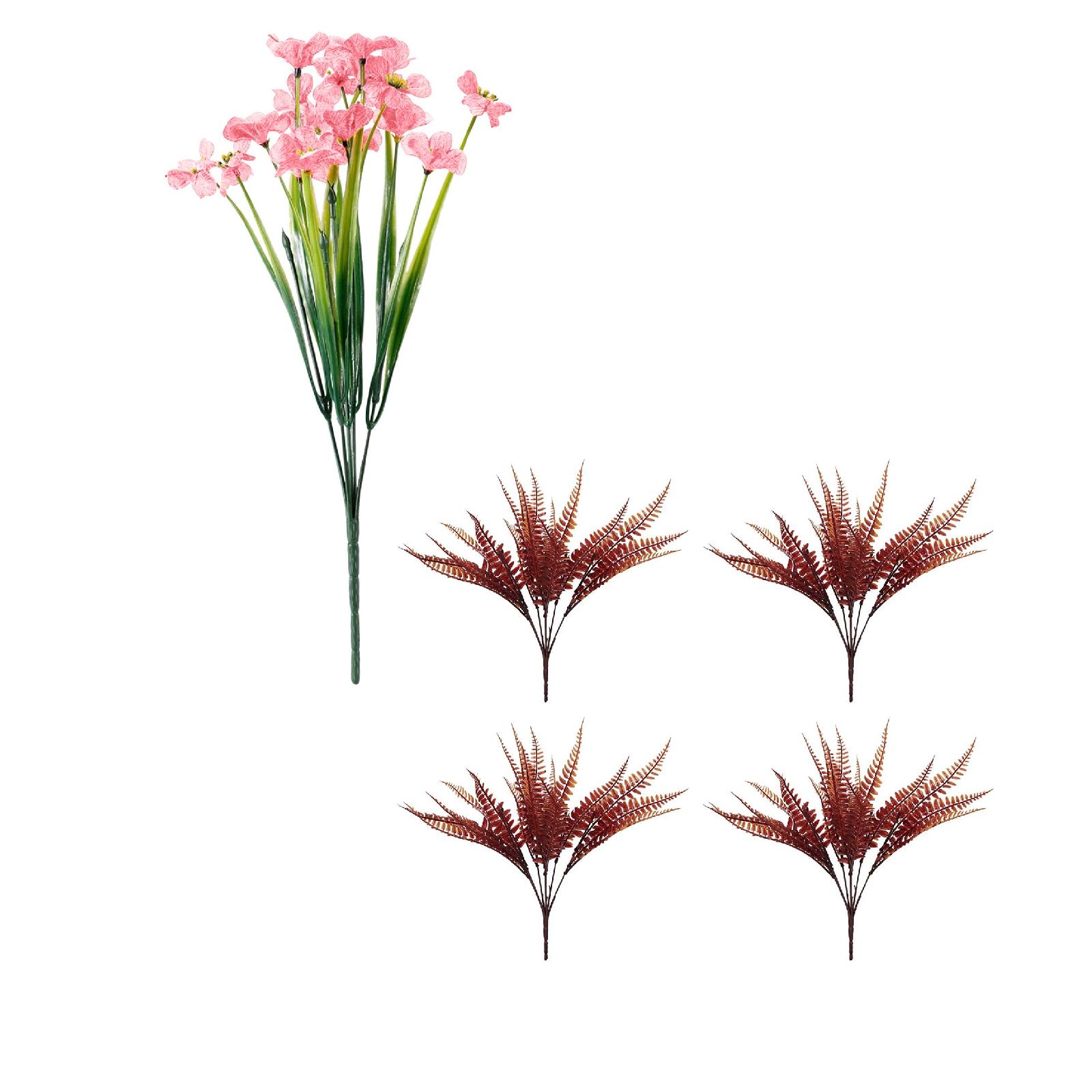 AaSFJEG Flower Latex Real Bridal Wedding Bouquet Home Decoration