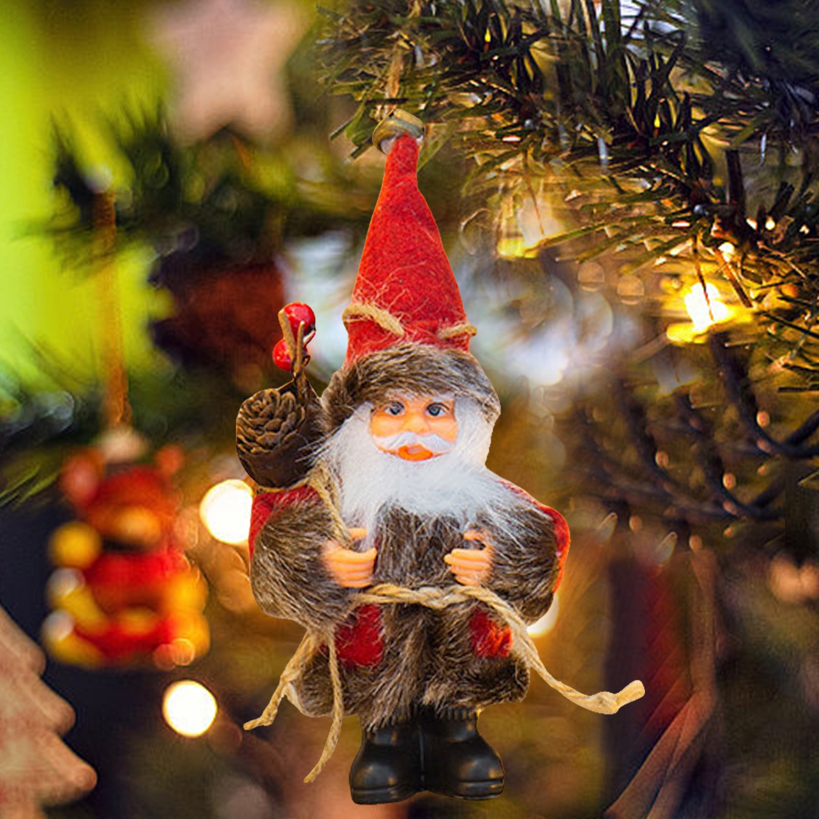 AaSFJEG Home Toy Santa Doll New Christmas Decoration Home Furnishing