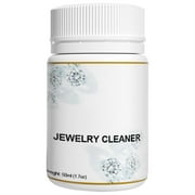 AaSFJEG JEWELRY CLEANER Jewelry Metal Cleaning Liquid Diamond Neck Ru St Removal and Ash Removal Care Liquid 50ml