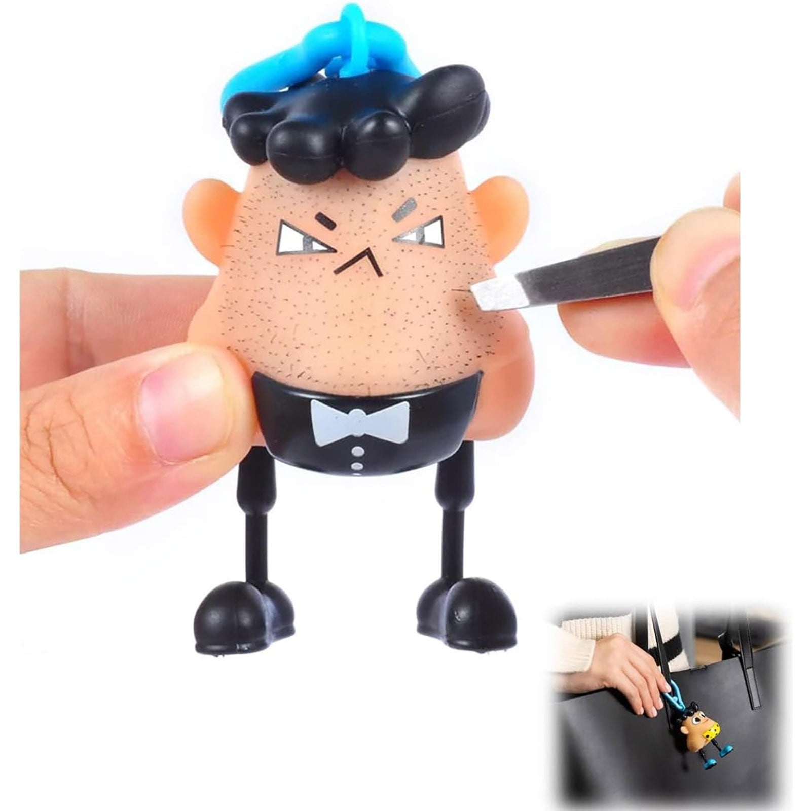 AaSFJEG Pool Toy Beard and Blackhead Pulling Toys Tweezers Including