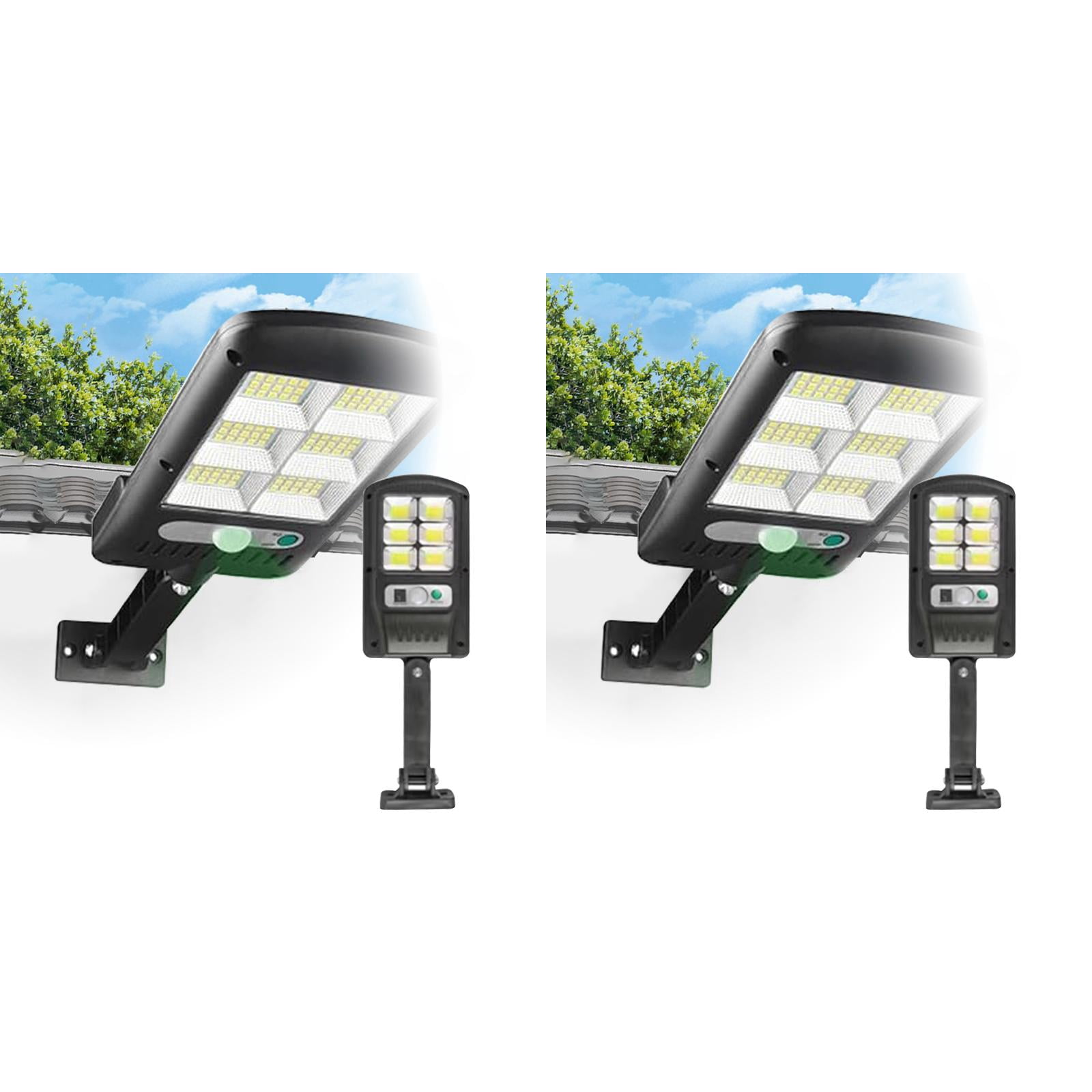 AaSFJEG Solar Lights Indoor Home "Illu ate Your Outdoor Space With Solar Powered LED Wall Light: Garden Lamp With Motion Sensor For Home Court And Garden" *2PCS