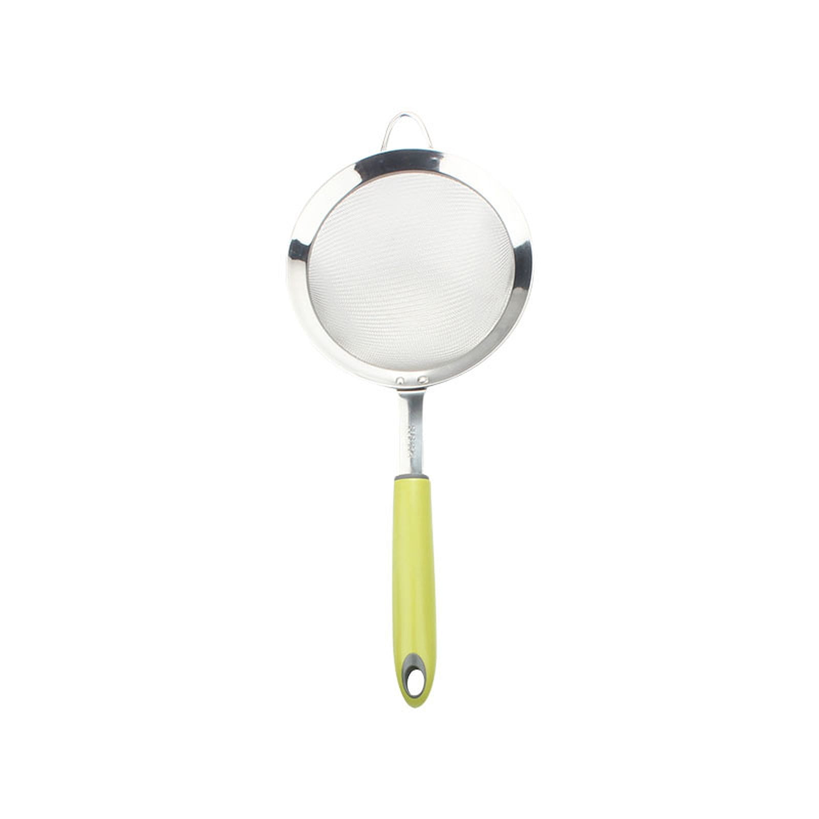 AaSFJEG Stainless Steel Colander Strainer Spoon Mesh Slotted Spoon