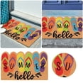 AaSFJEG Summer Doormat Floor Mat Summer Decorative Door Mat for