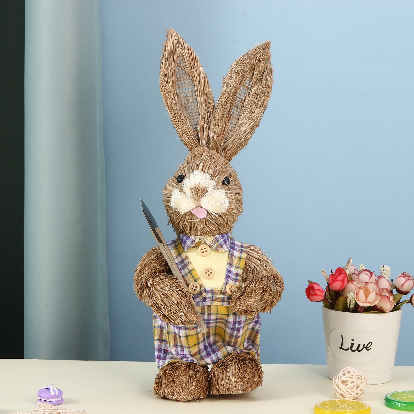 AaSFJEG Table Decor for Party Easter Bunny Home Garden Bunny Decoration