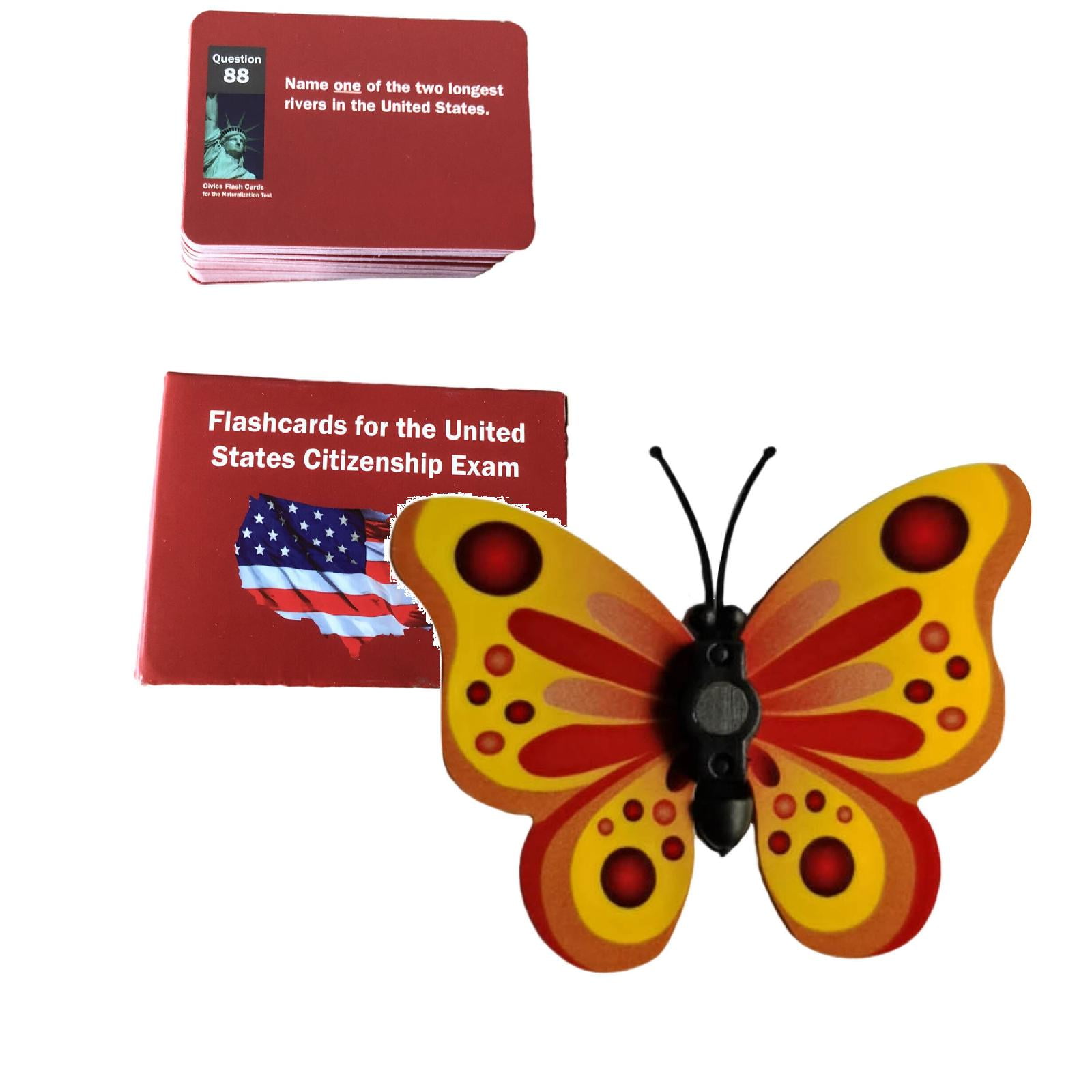AaSFJEG US Citizenship Flash Cards 2024 Naturalization Test Study With