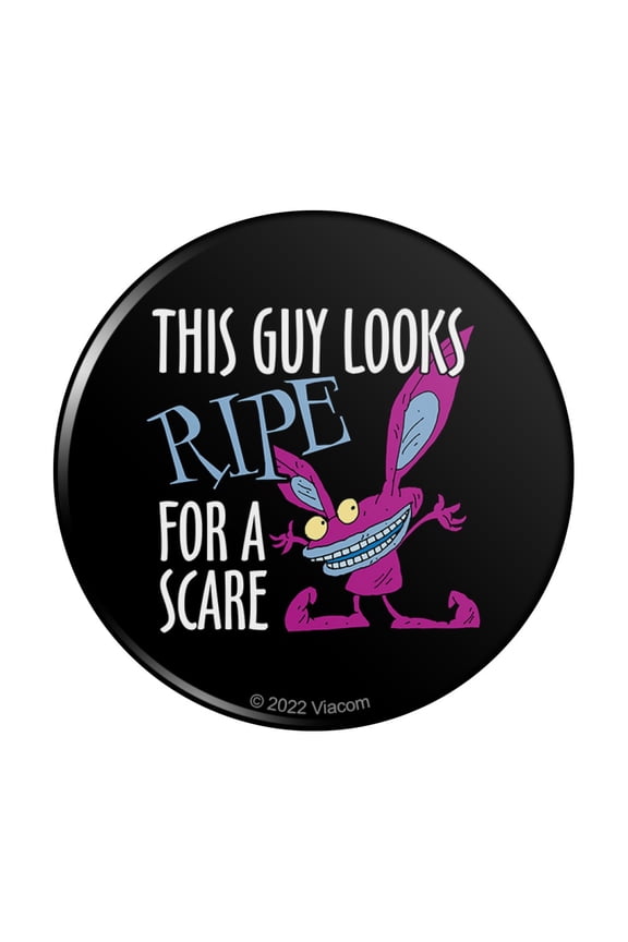 Aaaah Real Monsters Ickis Scare Pinback Button Pin
