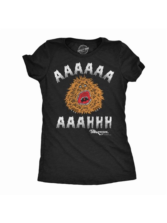 Aaaahhh Fizzgig Jim Henson's Dark Crystal Movie Phrase Suited To Casual Events And Everyday Wear T-Shirt, Size S-5XL